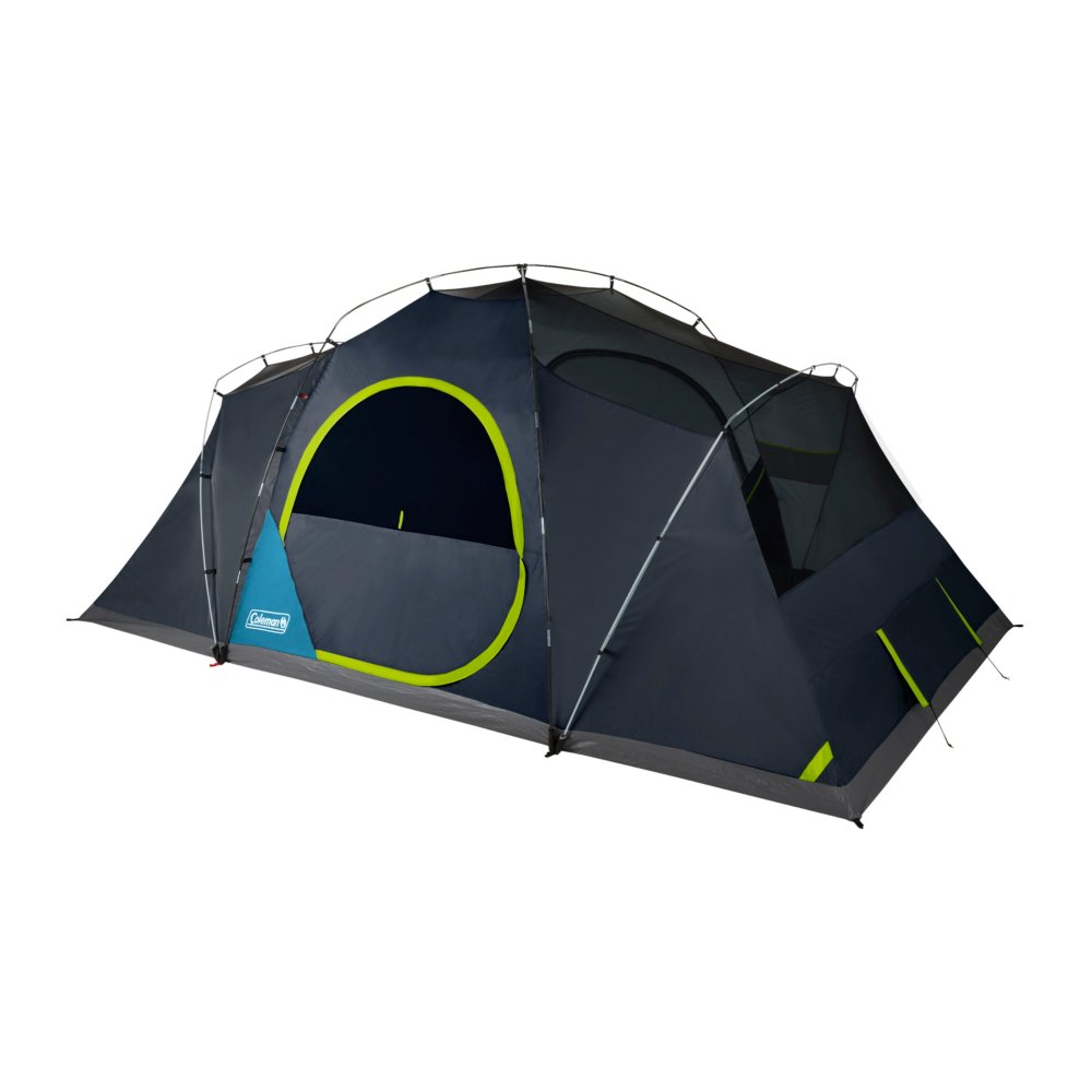 Coleman 6 person tent hotsell dark room